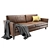 Sleek Elegance: Impulse Sofa by SITS 3D model small image 1