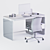 Versatile Office Solution for Home and Work 3D model small image 5