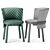 Sleek Obi Side Chair: Stylish, Versatile, and Comfortable 3D model small image 5