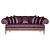 Roberto Giovannini Neoclassical Italian Sofa 3D model small image 2