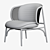 Suzenne Thonet Vienna Armchair: Elegant and Timeless Design 3D model small image 5
