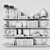  Sleek 2015 Shelves: Stylish & Functional 3D model small image 4