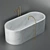 Natural Stone Cocoon JP Bath 3D model small image 1