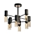 Industrial Elegance: Tesoro Ceiling Chandelier 3D model small image 1