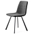 Modern Delta Side Chair for Contract Furniture 3D model small image 4