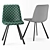Modern Delta Side Chair for Contract Furniture 3D model small image 5