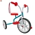 Kids' Trike: Fun on 3 Wheels! 3D model small image 1