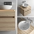 Elegant Villeroy&Boch Levanto Bathroom Collection 3D model small image 3