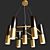 Ultra GU10 Pendant Chandelier 3D model small image 2