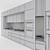 Modern Gray Wood 42 - Kitchen 3D model small image 5