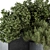 Concrete Box Outdoor Tree Set 3D model small image 4