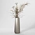 Exquisite Dried Plant Vase 3D model small image 6