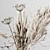 Exquisite Dried Plant Vase 3D model small image 7