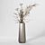 Exquisite Dried Plant Vase 3D model small image 8