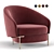 Luxe Lloyd Sofa Set - Timeless Elegance 3D model small image 1