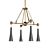 Elegant Tupelo Chandelier 3D model small image 3