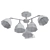 Paola Ceiling Chandelier - Elegant Glass Shades 3D model small image 2