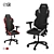 Sporty Gaming Chair: Quersus Evos 3D model small image 1