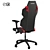 Sporty Gaming Chair: Quersus Evos 3D model small image 4