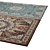 Polys: 3,888 Vets: 4,004 - Elegant Modern Rug 3D model small image 2