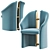 Modern Comfort: Apart Armchair 3D model small image 3