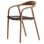 Elegant Artisan Neva Chair 3D model small image 3