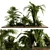 Tropical Garden Set - Outdoor Bliss! 3D model small image 1