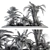 Tropical Garden Set - Outdoor Bliss! 3D model small image 5