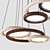 Rennes Solid Wood Pendant Lamp 3D model small image 1