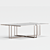 Italian Design Cocoon Dining Table 3D model small image 2