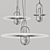  Setareh Blown Glass Pendant Lamp 3D model small image 2