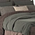 Dream Linen Beds - Poliform's Timeless Elegance 3D model small image 5