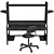 IKEA Fredde Workstation 3D model small image 2