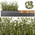 Versatile Bench and Exquisite Planter 3D model small image 1