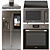 Samsung Kitchen Master Set 3D model small image 1