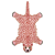 Leopard-shaped Rug Collection 3D model small image 3