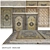 DOVLET HOUSE Silk Carpets 5pcs (Part 604) 3D model small image 1