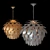 Elegant Cynara Grande Chandelier 3D model small image 1