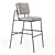 Minimalist Chic: Verve Bar Stool 3D model small image 1