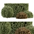 18-Piece Cube and Circle Bush Set 3D model small image 1