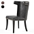 Murray Leather Dining Chair 3D model small image 2