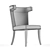 Murray Leather Dining Chair 3D model small image 4