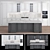 Classic Kitchen Set: Versatile and High-quality Design 3D model small image 2