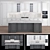 Classic Kitchen Set: Versatile and High-quality Design 3D model small image 6