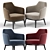 Elegant Comfort: Locylle Chair 3D model small image 2