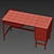 Elegant Workstation: Modern Office Table 3D model small image 3