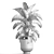 Tropical Plant Paradise: Exotic Banana Palm, Ravenala & Strelitzia 3D model small image 5