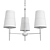 Elegant LED Chandelier with Driscoll Design 3D model small image 2