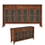 Elegant Hooker Furniture Sideboard 3D model small image 1