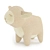 Plush Sheep Interior Toy 3D model small image 1